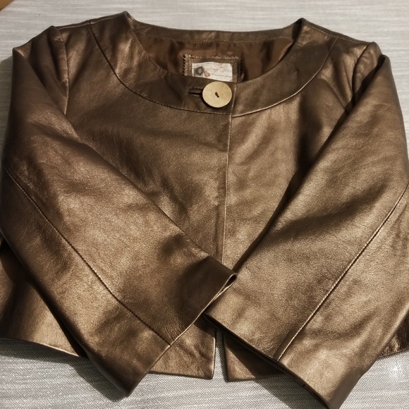 Kenzie Leather Bolo Jacket - Picture 2 of 8